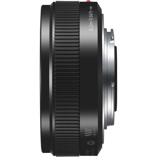 Panasonic LUMIX G 20mm F/1.7 II ASPH Lens (Black)
