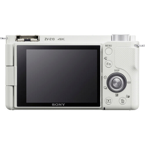 Sony ZV-E10 Mirrorless Camera Body (White)