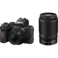 Nikon Z50 Twin Kit with (Z DX 16-50mm F/3.5-6.3 VR, Z DX 50-250 F/4.5-6.3 VR)