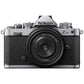 Nikon Z fc Mirrorless Digital Camera Silver with 28mm f/2.8 SE Lens
