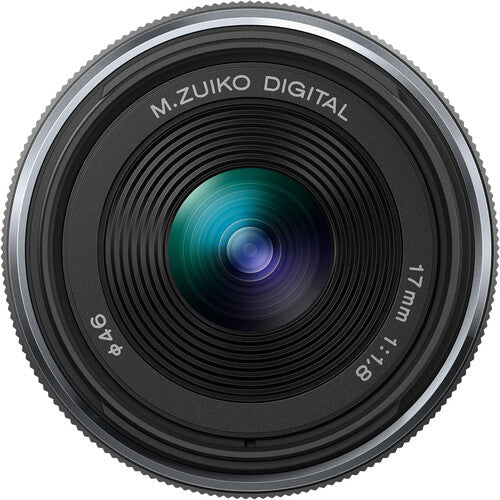OM System M.Zuiko ED 17mm f/1.8 II Lens (Black)
