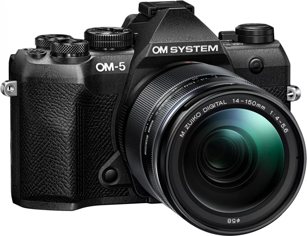 OM System OM-5 Mark II Mirrorless Camera with 14-150mm F/4-5.6 II Lens (Black)