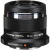 Olympus M.Zuiko 45mm F/1.8 Lens (Black)