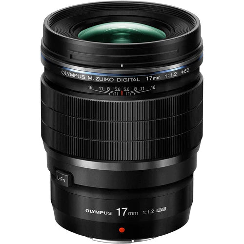 Olympus M.Zuiko ED 17mm F/1.2 Lens (Black)