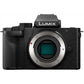 Panasonic Lumix DC-G100DM Black Mirrorless Camera with 12-60mm f/3.5-5.6 Lens