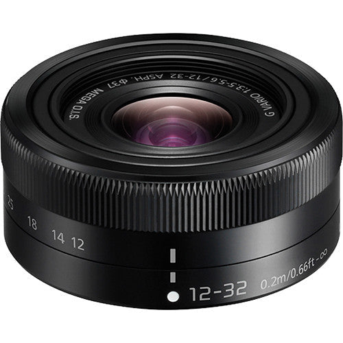 Panasonic Lumix G Vario 12-32mm f/3.5-5.6 ASPH. Lens (Black)