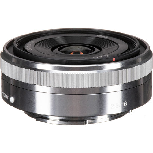 Sony E 16mm F2.8 Lens (Silver)