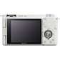 Sony ZV-E10 Mirrorless Camera Body (White)